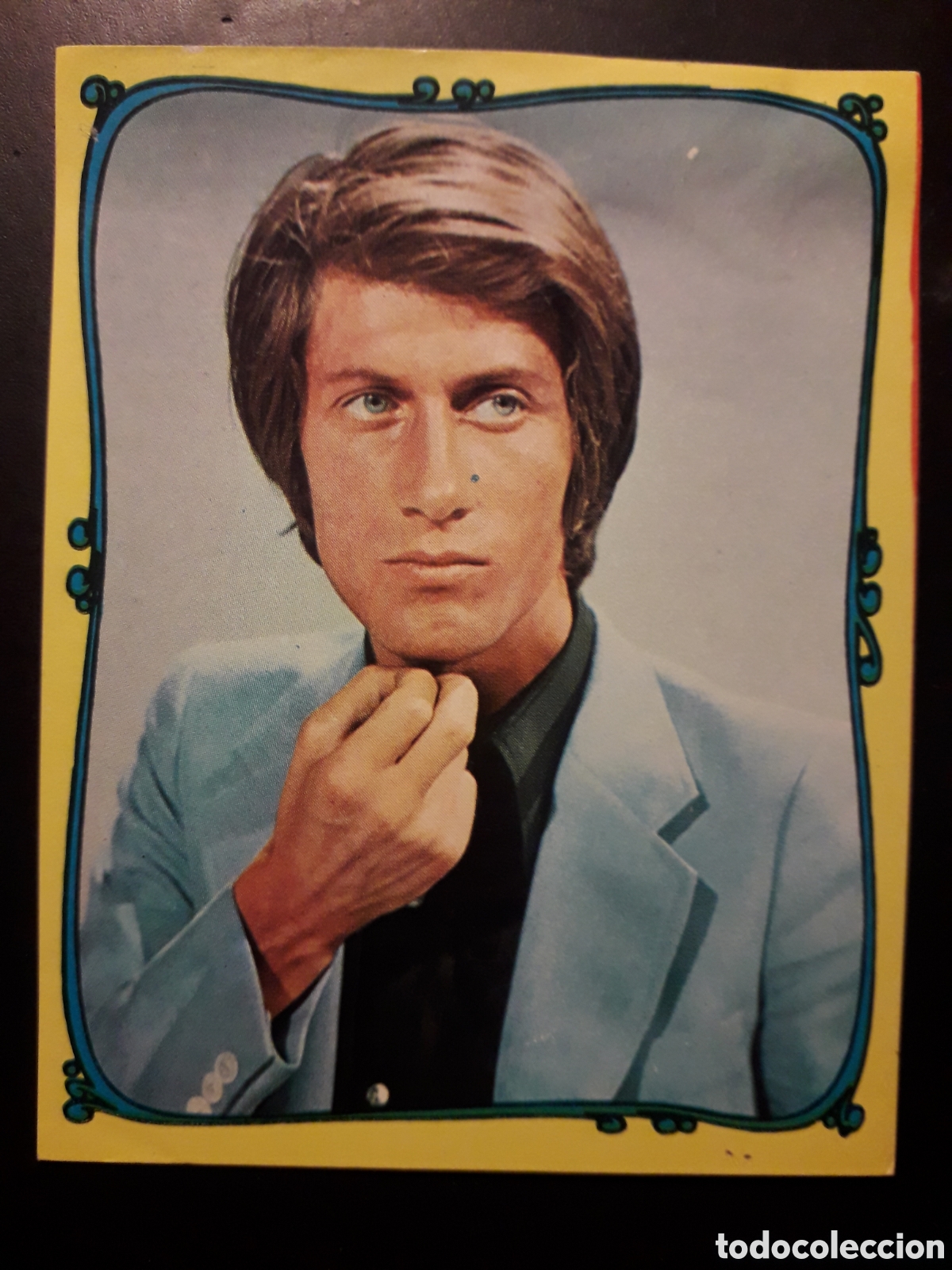 Coleccionismo cromos antiguos: JACQUES DUTRONC, FAMOSOS DEL DISCO N&deg; 144 ORLA AMARILLO ESTE 1968 DESPEGADO, PEDIDO M&Iacute;NIMO 3&euro;