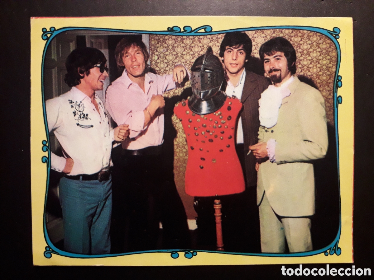 Coleccionismo cromos antiguos: LOS BRAVOS, FAMOSOS DEL DISCO N&deg; 53 ORLA AMARILLO ESTE 1968 DESPEGADO, PEDIDO M&Iacute;NIMO 3&euro;
