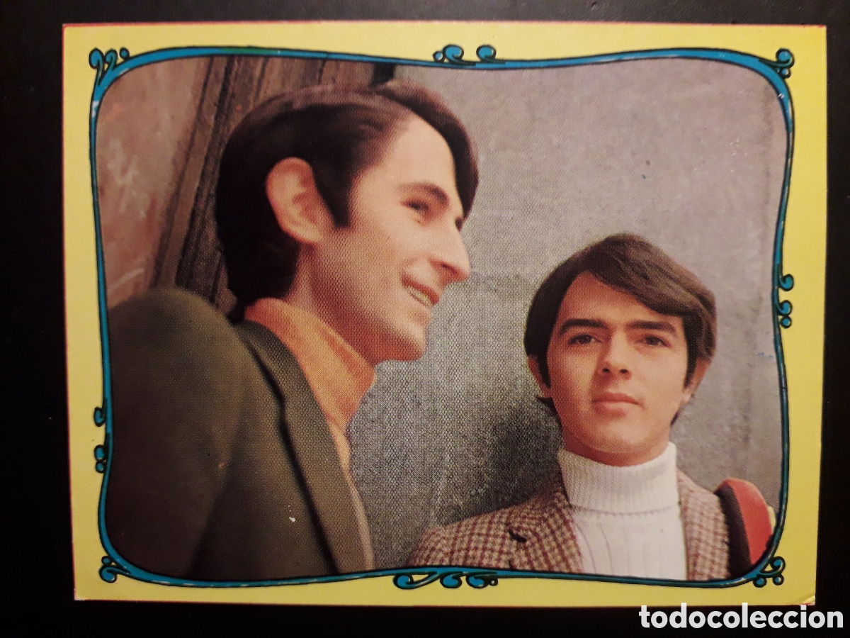 Coleccionismo cromos antiguos: JUAN Y JUNIOR, FAMOSOS DEL DISCO N&deg; 84 ORLA AMARILLO ESTE 1968 DESPEGADO, PEDIDO M&Iacute;NIMO 3&euro;