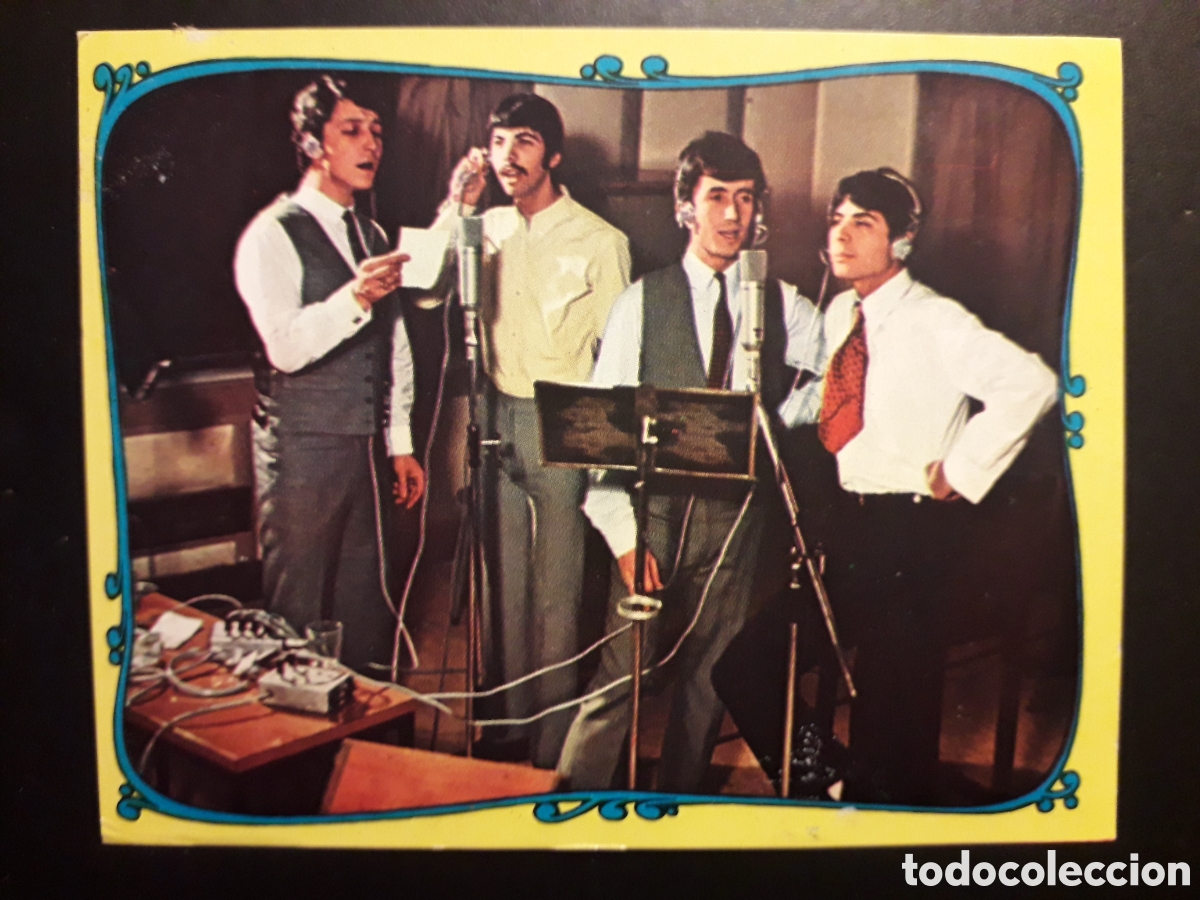 Coleccionismo cromos antiguos: LOS &Aacute;NGELES, FAMOSOS DEL DISCO N&deg; 162 ORLA AMARILLA ESTE 1968 DESPEGADO, PEDIDO M&Iacute;NIMO 3&euro;