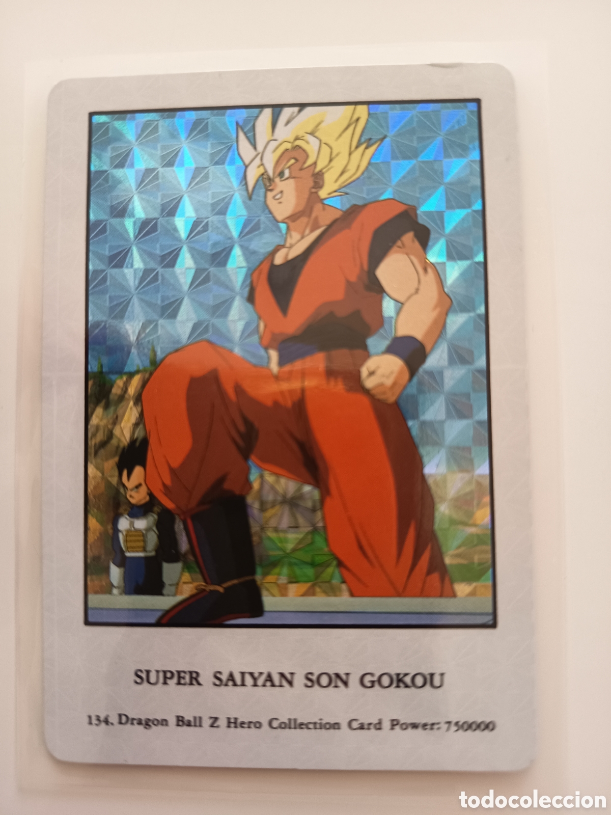 Coleccionismo cromos antiguos: Drag&oacute;n ball Hero colecction 134 Holo