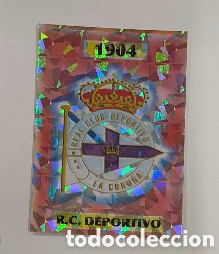 Coleccionismo cromos antiguos: DEPORTIVO DE LA CORU&Ntilde;A ESCUDO 2004 mundicromo