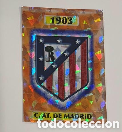 Coleccionismo cromos antiguos: ATLETICO DE MADRID ESCUDO 2004 mundicromo