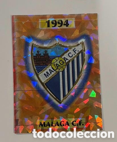 Coleccionismo cromos antiguos: MALAGA CF ESCUDO 2004 mundicromo