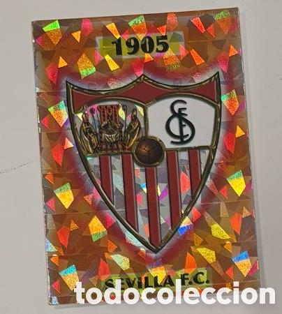 Coleccionismo cromos antiguos: SEVILLA FC ESCUDO 2004 mundicromo