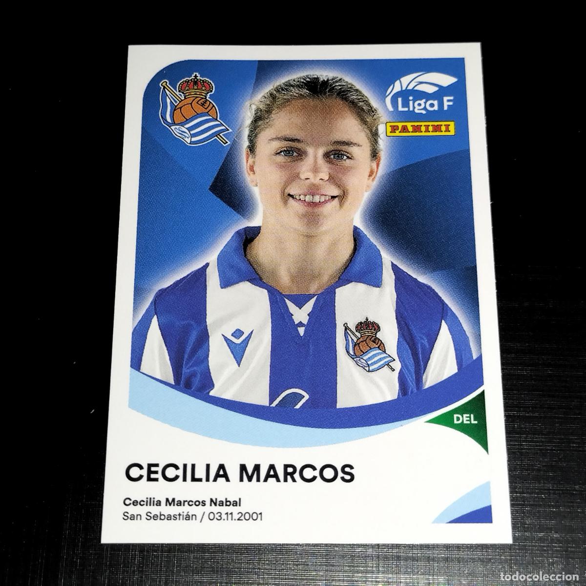 Coleccionismo cromos antiguos: 278 B CECILIA MARCOS REAL SOCIEDAD CROMOS LIGA F FEMENINA PANINI 2024 2025 24 25