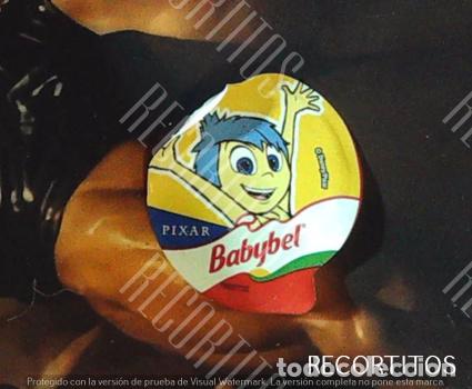 Coleccionismo cromos antiguos: baby bel babybell babybel tapa pixar disney