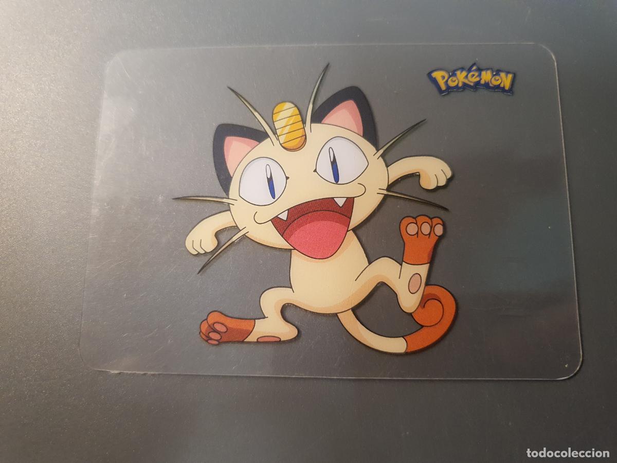 Coleccionismo cromos antiguos: CROMO CARTA HORIZONTAL - POKEMON EDIBAS LAMINCARDS 2006 - N&ordm; 136 MEOWTH