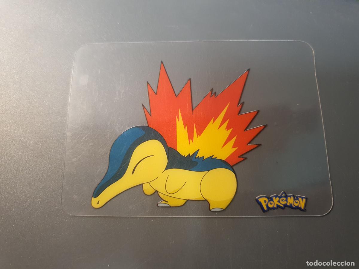 Coleccionismo cromos antiguos: CROMO CARTA HORIZONTAL - POKEMON EDIBAS LAMINCARDS 2006 - N&ordm; 112 CYNDAQUIL
