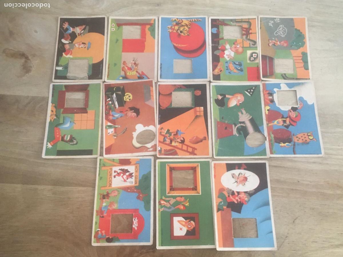 Coleccionismo cromos antiguos: coleccion sorpresa chocolates orti piera brugueras 13 cromos nunca pegados