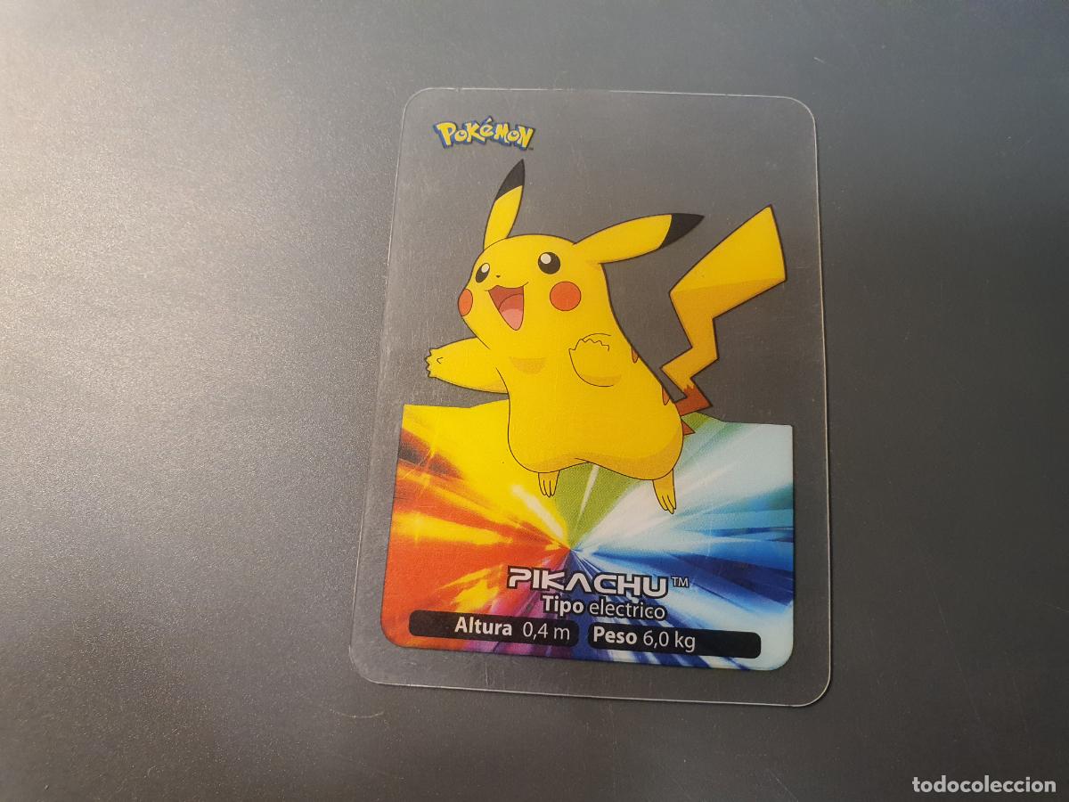 Coleccionismo cromos antiguos: CROMO CARTA - POKEMON EDIBAS LAMINCARDS 2005 - N&ordm; 25 PIKACHU
