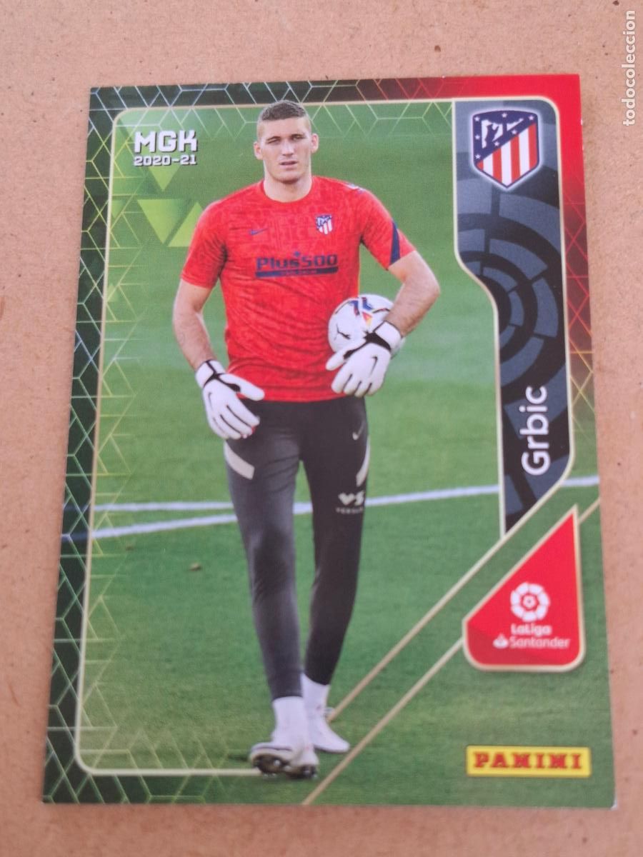 Coleccionismo cromos antiguos: MEGACRACKS 2020 2021 20 21 - 39 GRBIC - AT. MADRID - CP9