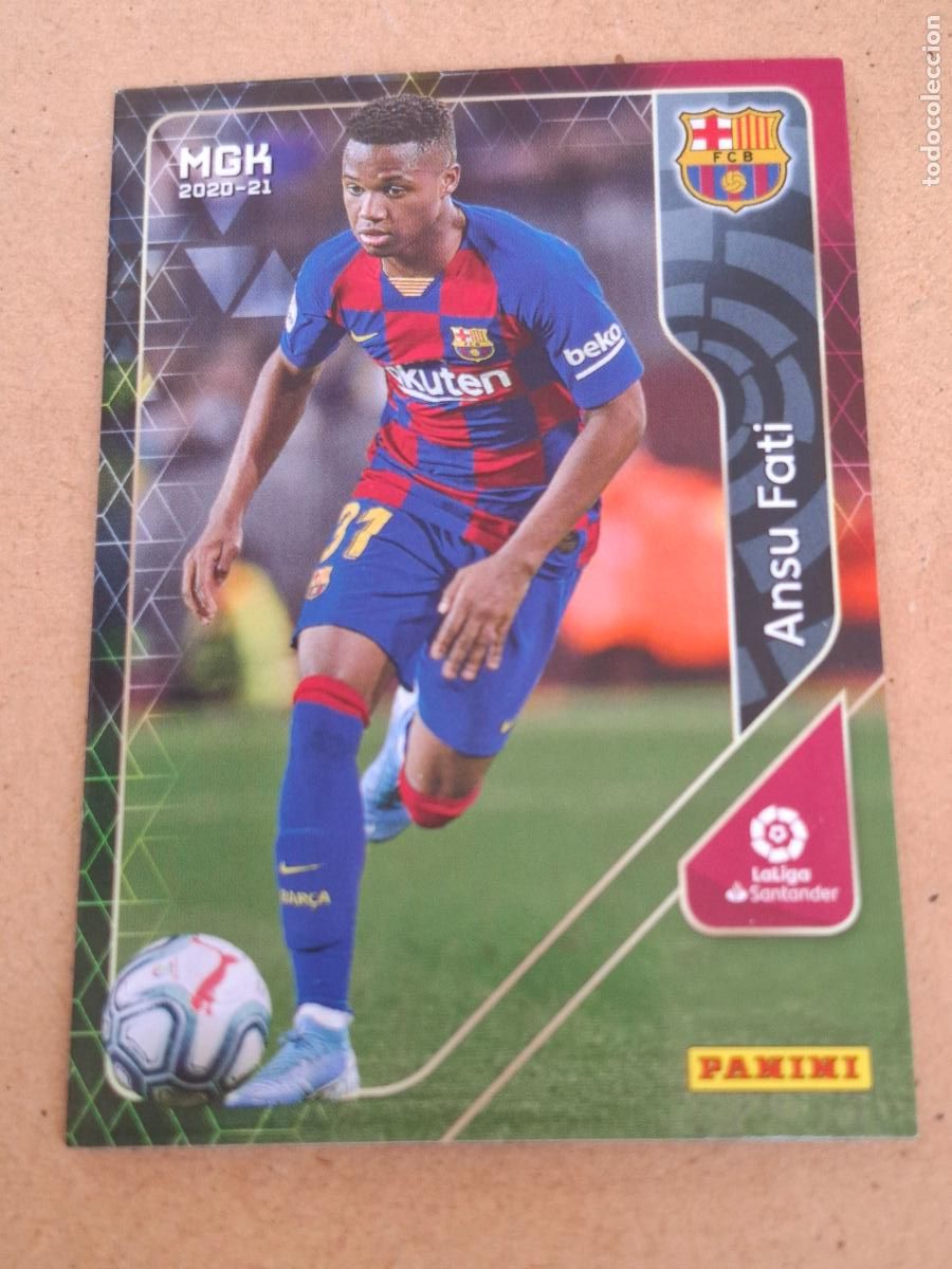 Coleccionismo cromos antiguos: MEGACRACKS 2020 2021 20 21 - 71 ANSU FATI - FC. BARCELONA - CP9