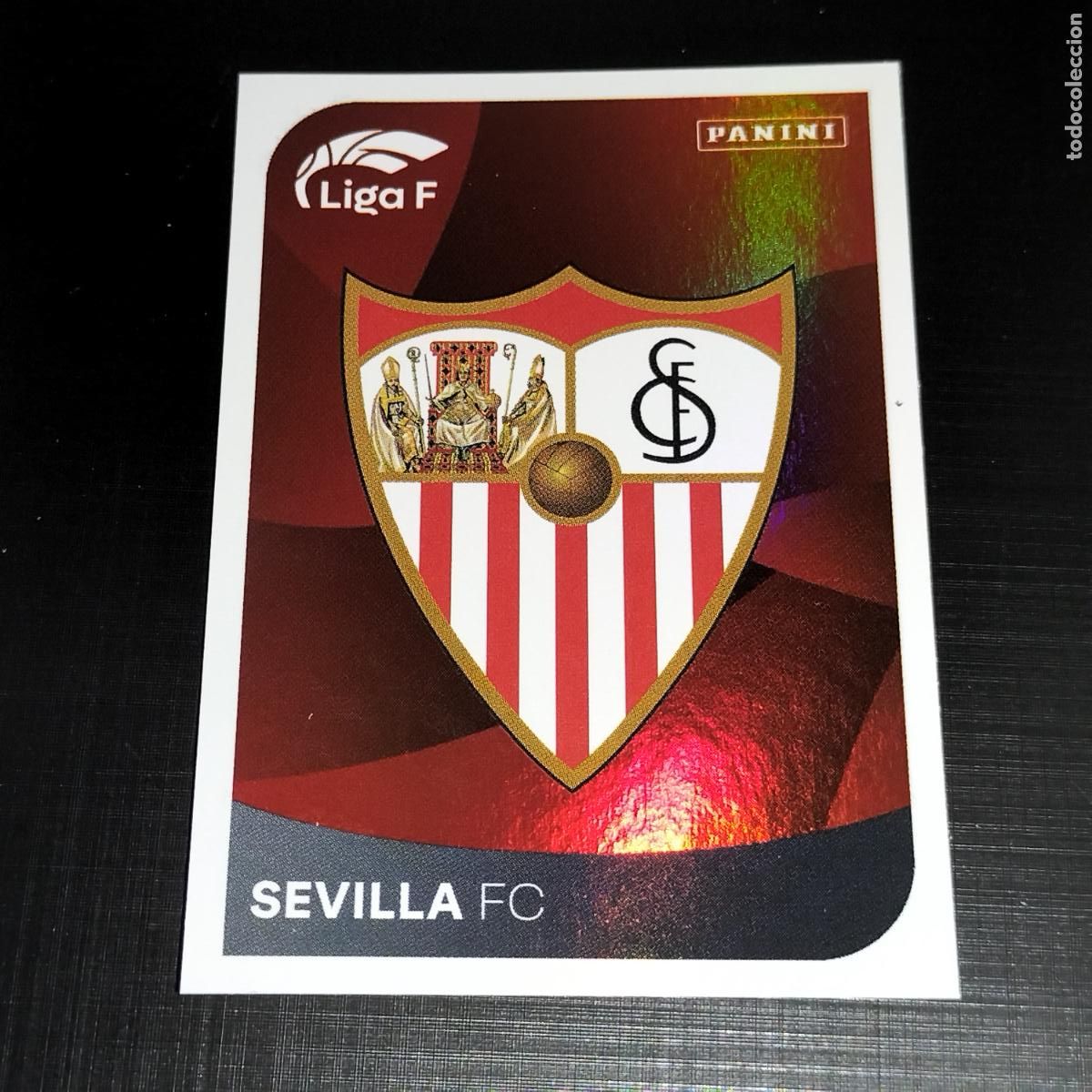 Coleccionismo cromos antiguos: 282 ESCUDO LOGO SEVILLA CROMOS LIGA F FEMENINA PANINI 2024 2025 24 25