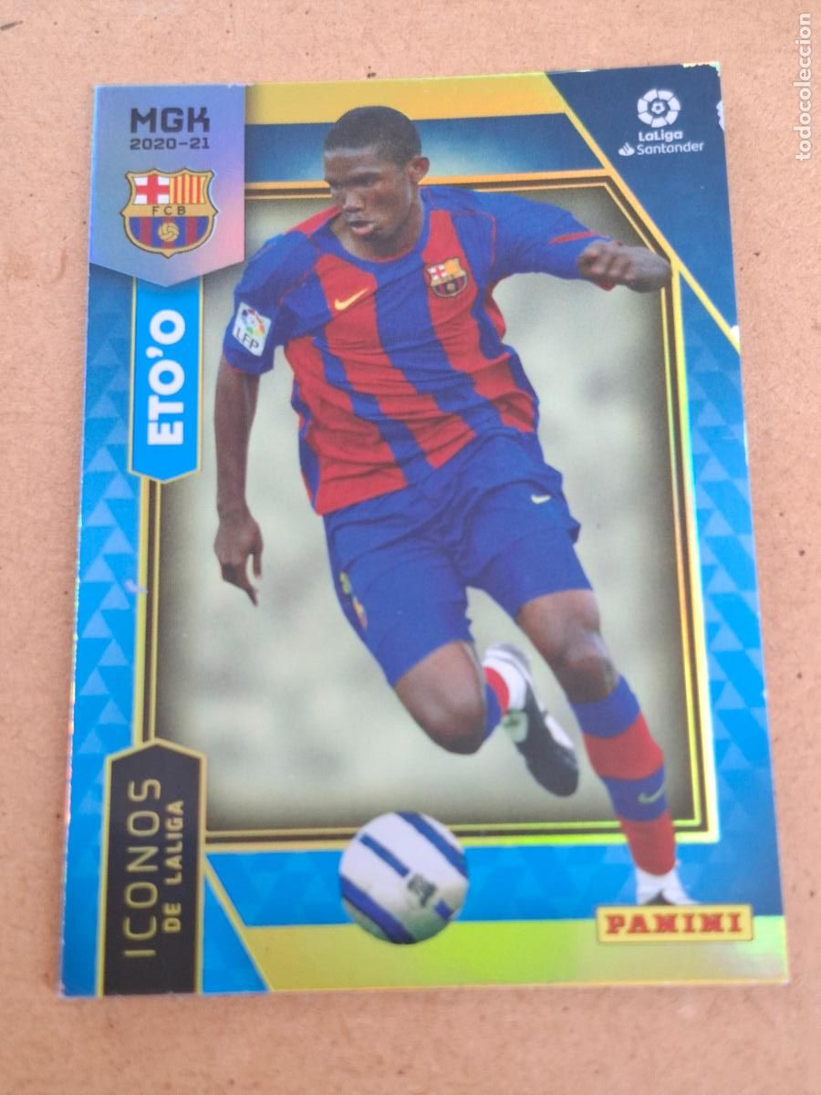 Coleccionismo cromos antiguos: MEGACRACKS 2020 2021 20 21 - 395 ETO'O - FC. BARCELONA - CP9
