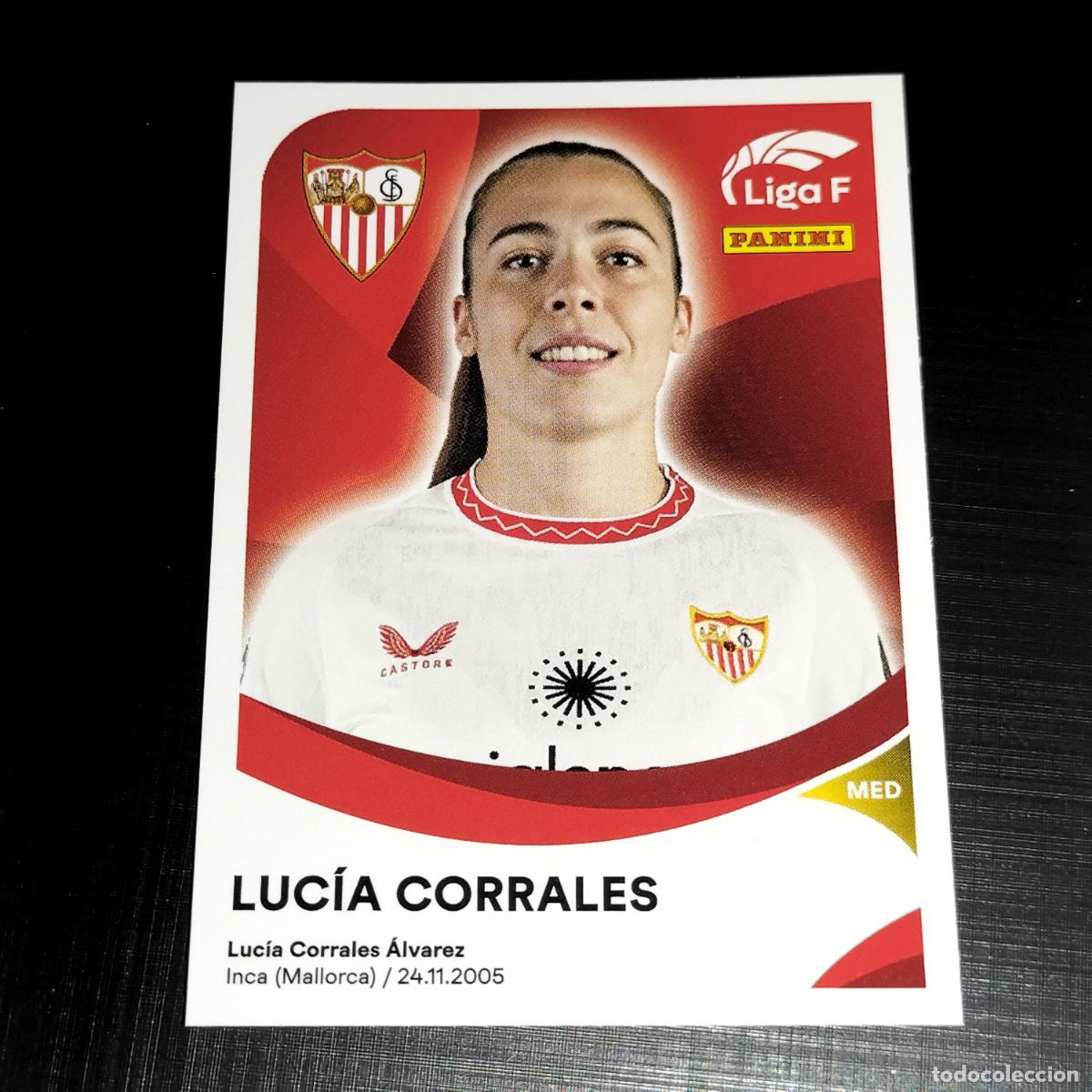 Coleccionismo cromos antiguos: 291 LUCIA CORRALES SEVILLA CROMOS LIGA F FEMENINA PANINI 2024 2025 24 25