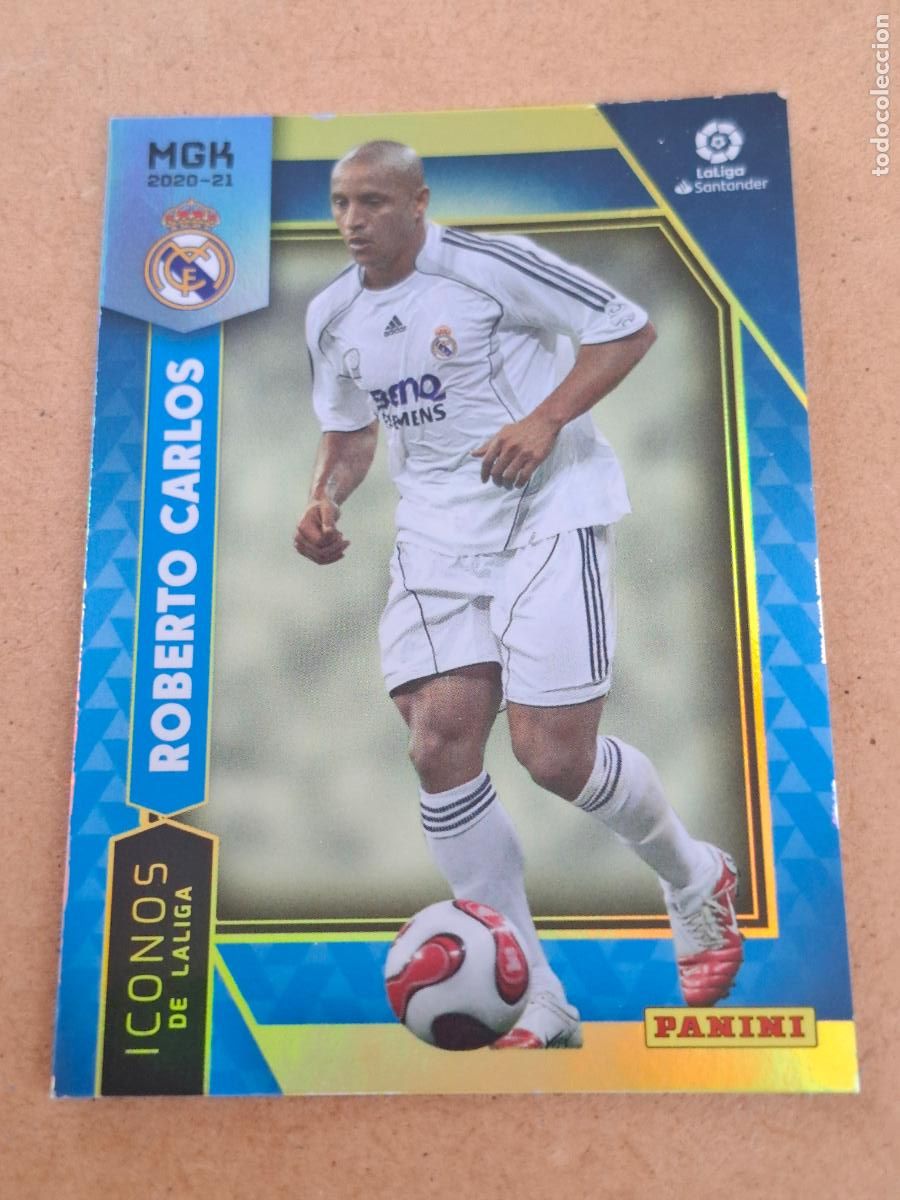 Coleccionismo cromos antiguos: MEGACRACKS 2020 2021 20 21 - 407 ROBERTO CARLOS - REAL MADRID - CP9