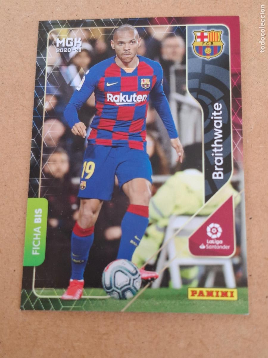 Coleccionismo cromos antiguos: MEGACRACKS 2020 2021 20 21 - 72 BIS BRAITHWAITE - FC. BARCELONA - CP9