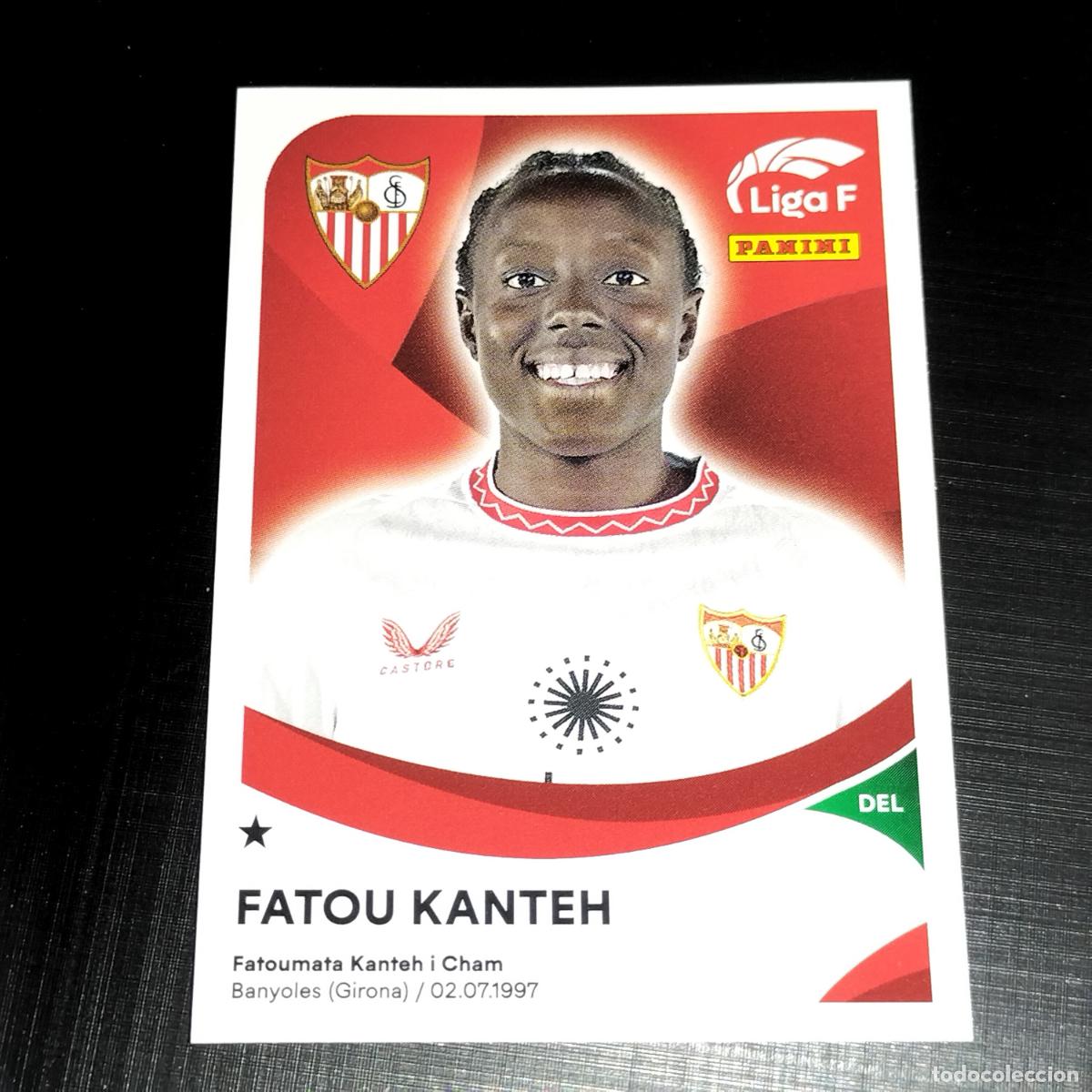 Coleccionismo cromos antiguos: 299 FATOU KANTEH SEVILLA CROMOS LIGA F FEMENINA PANINI 2024 2025 24 25