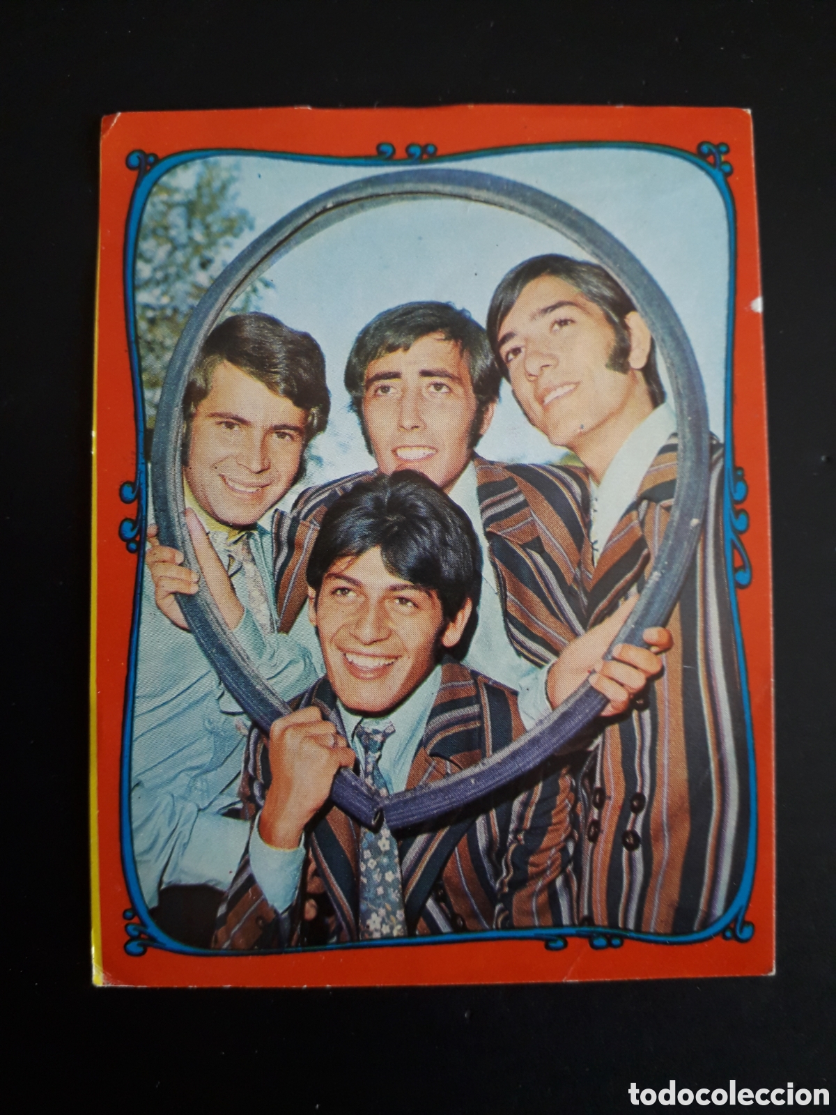 Coleccionismo cromos antiguos: LOS GRITOS, FAMOSOS DEL DISCO N&deg; 97 ORLA ROJA ESTE 1968 DESPEGADO, PEDIDO M&Iacute;NIMO 3&euro;