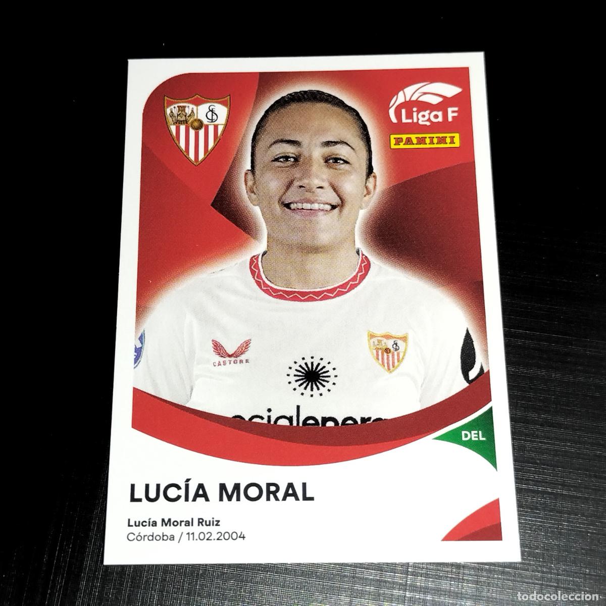 Coleccionismo cromos antiguos: 301 LUCIA MORAL SEVILLA CROMOS LIGA F FEMENINA PANINI 2024 2025 24 25