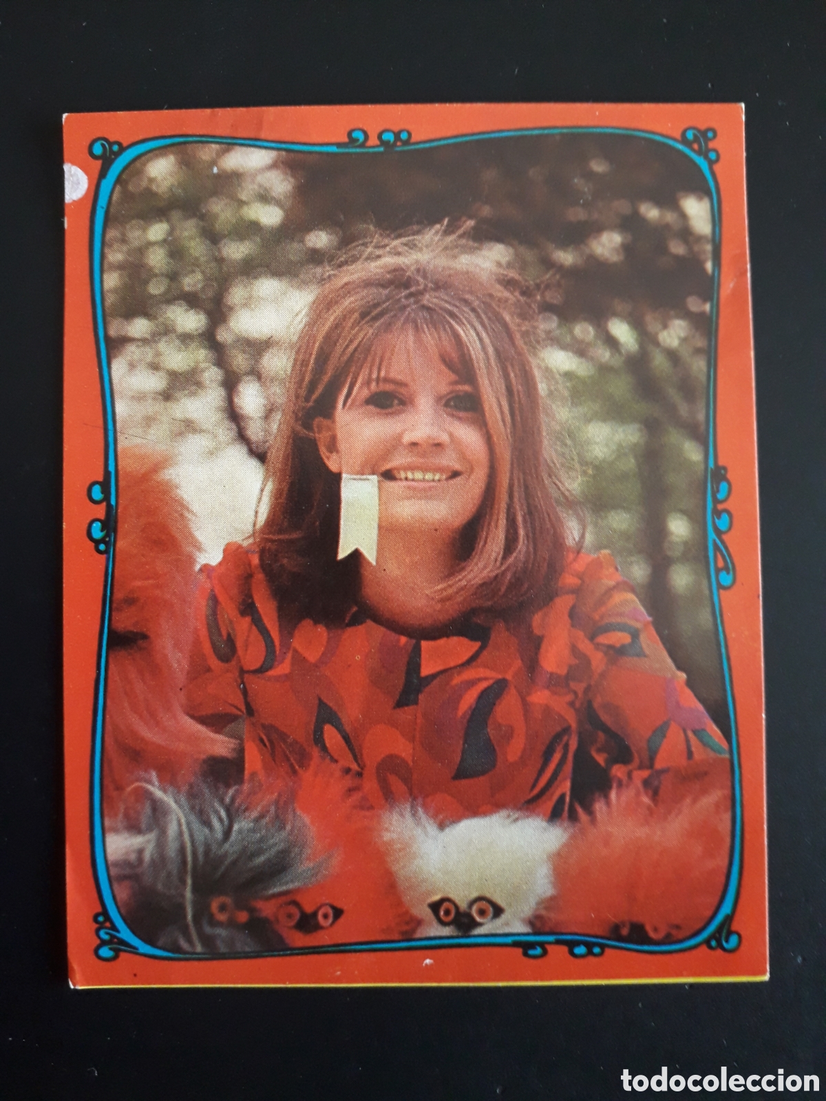 Coleccionismo cromos antiguos: SANDIE SHAW, FAMOSOS DEL DISCO N&deg; 89 ORLA ROJA ESTE 1968 DESPEGADO, PEDIDO M&Iacute;NIMO 3&euro;