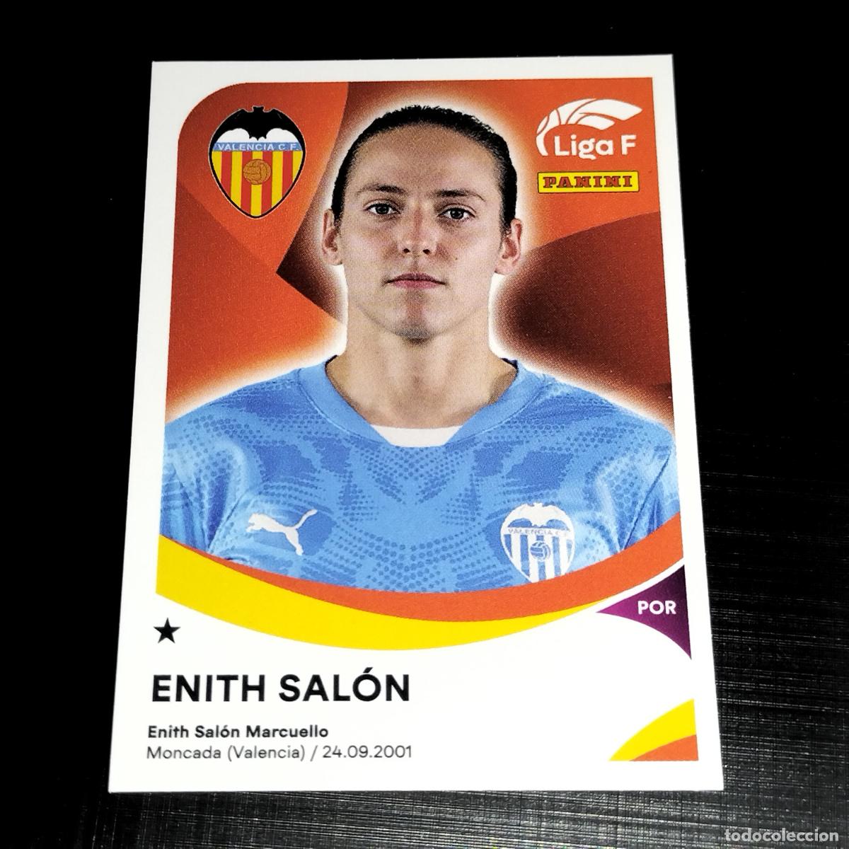 Coleccionismo cromos antiguos: 304 ENITH SALON VALENCIA CROMOS LIGA F FEMENINA PANINI 2024 2025 24 25