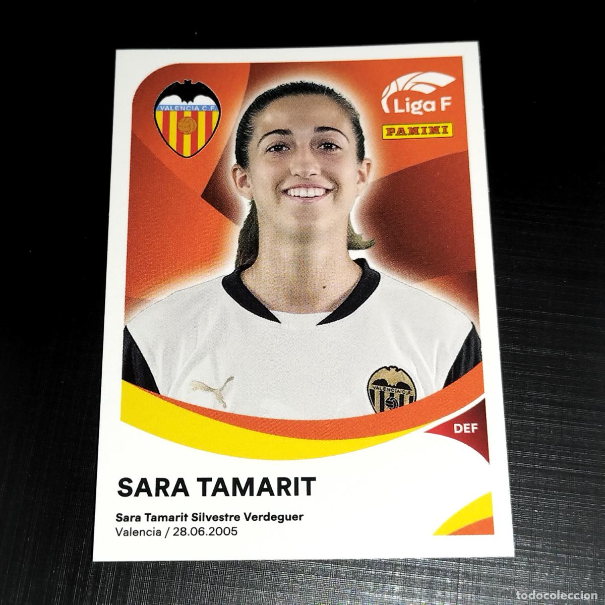 Coleccionismo cromos antiguos: 307 SARA TAMARIT VALENCIA CROMOS LIGA F FEMENINA PANINI 2024 2025 24 25