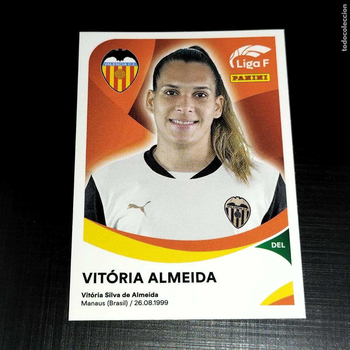 Coleccionismo cromos antiguos: 320 VITORIA ALMEIDA VALENCIA CROMOS LIGA F FEMENINA PANINI 2024 2025 24 25