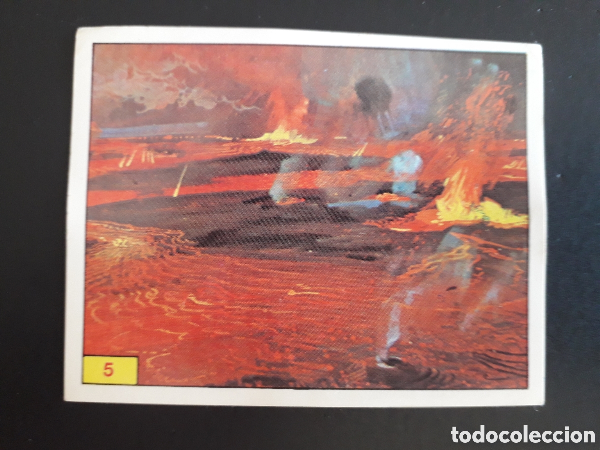 Coleccionismo cromos antiguos: DINOSAURS / DINOSAURIOS N&deg; 5 PANINI 1992 SIN PEGAR PEDIDO M&Iacute;NIMO 3&euro;
