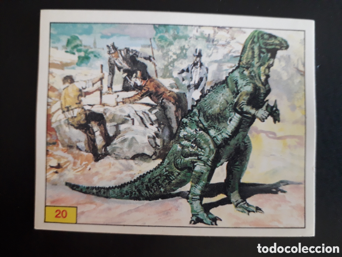 Coleccionismo cromos antiguos: DINOSAURS / DINOSAURIOS N&deg; 20 PANINI 1992 SIN PEGAR PEDIDO M&Iacute;NIMO 3&euro;