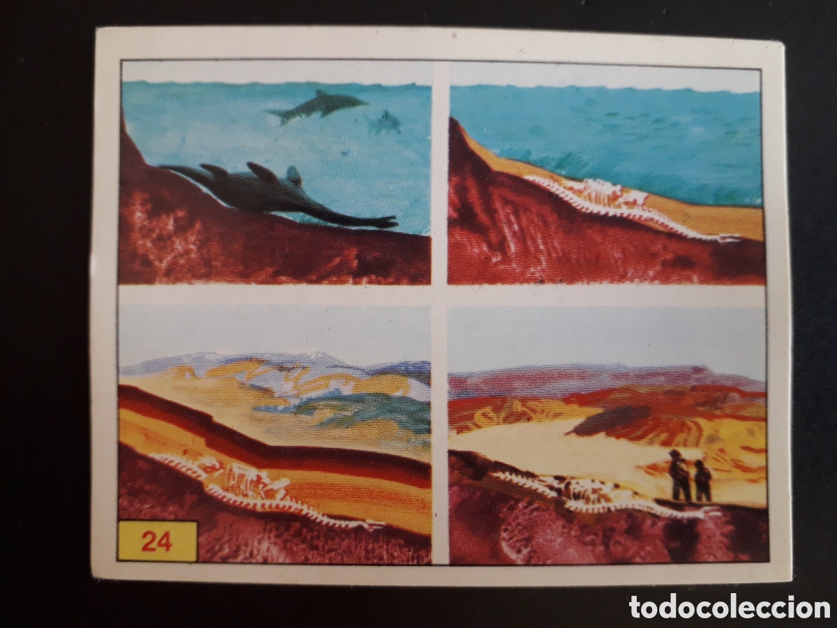 Coleccionismo cromos antiguos: DINOSAURS / DINOSAURIOS N&deg; 24 PANINI 1992 SIN PEGAR PEDIDO M&Iacute;NIMO 3&euro;
