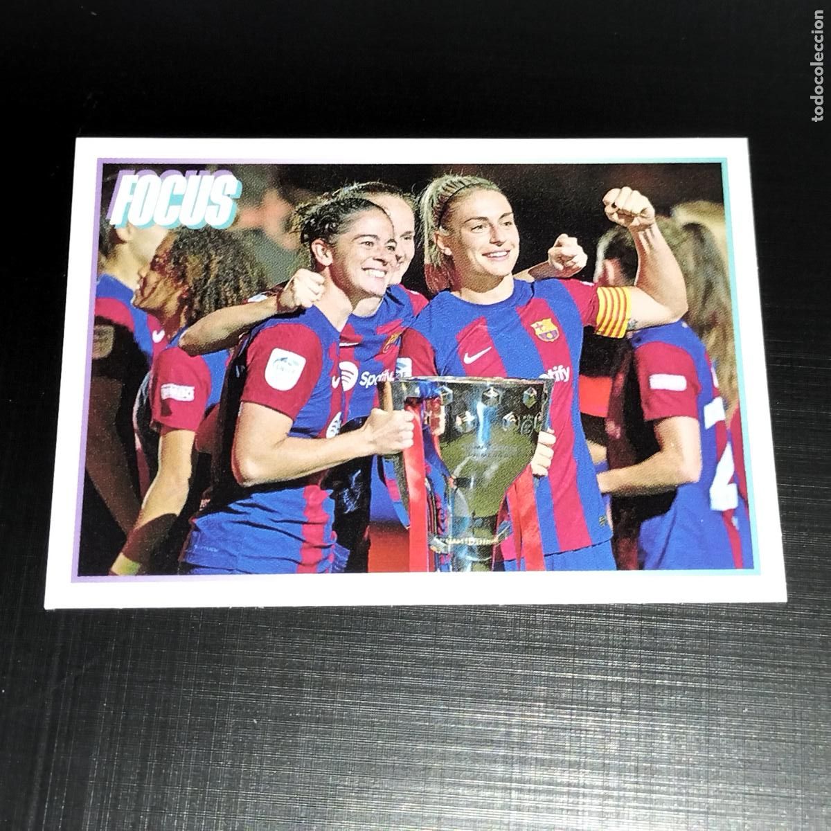 Coleccionismo cromos antiguos: 324 ALEXIA PUTELLAS CELEBRACION FC BARCELONA FOCUS CROMOS LIGA F FEMENINA PANINI 2024 2025 24 25