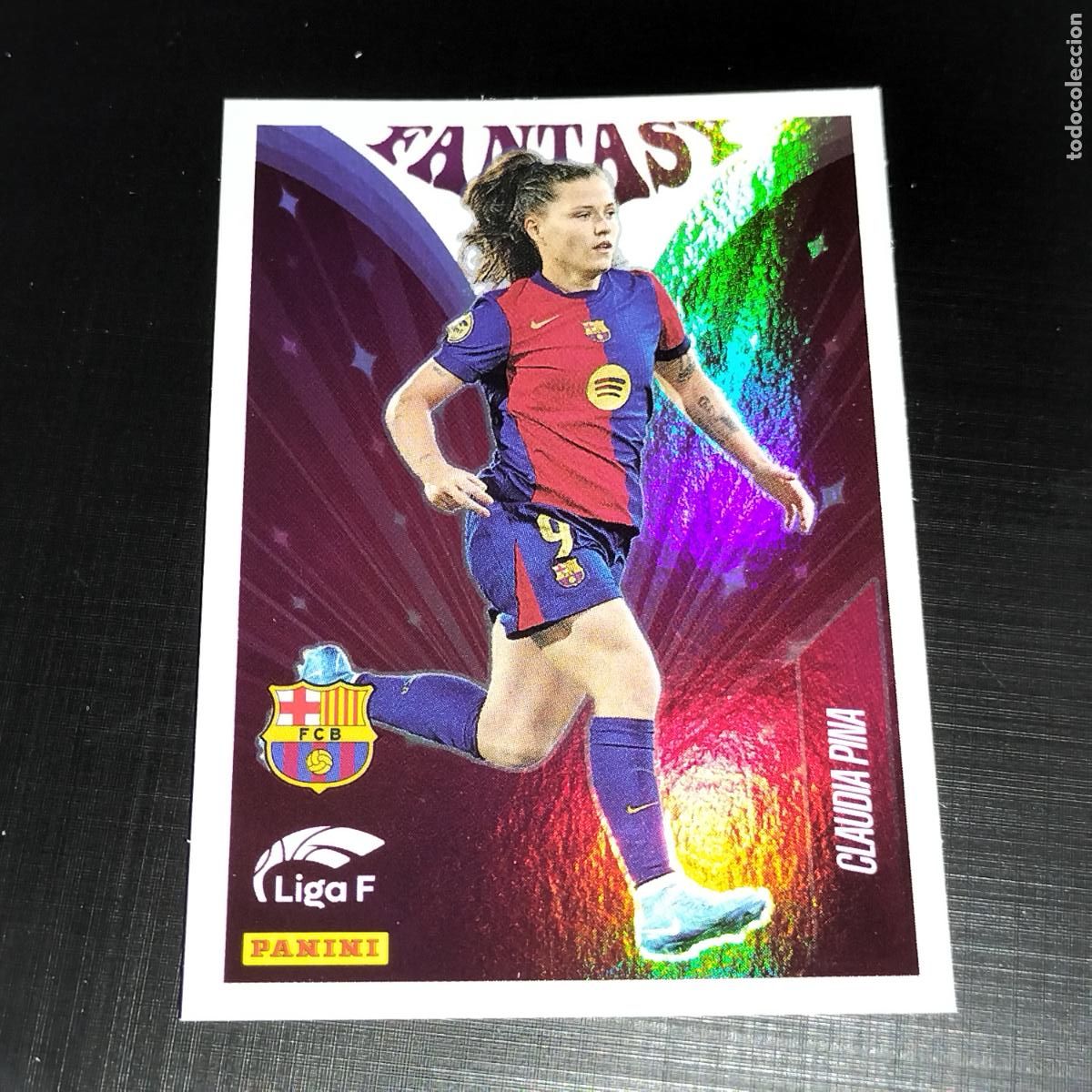 Coleccionismo cromos antiguos: 332 CLAUDIA PINA FANTASY FC BARCELONA CROMOS LIGA F FEMENINA PANINI 2024 2025 24 25