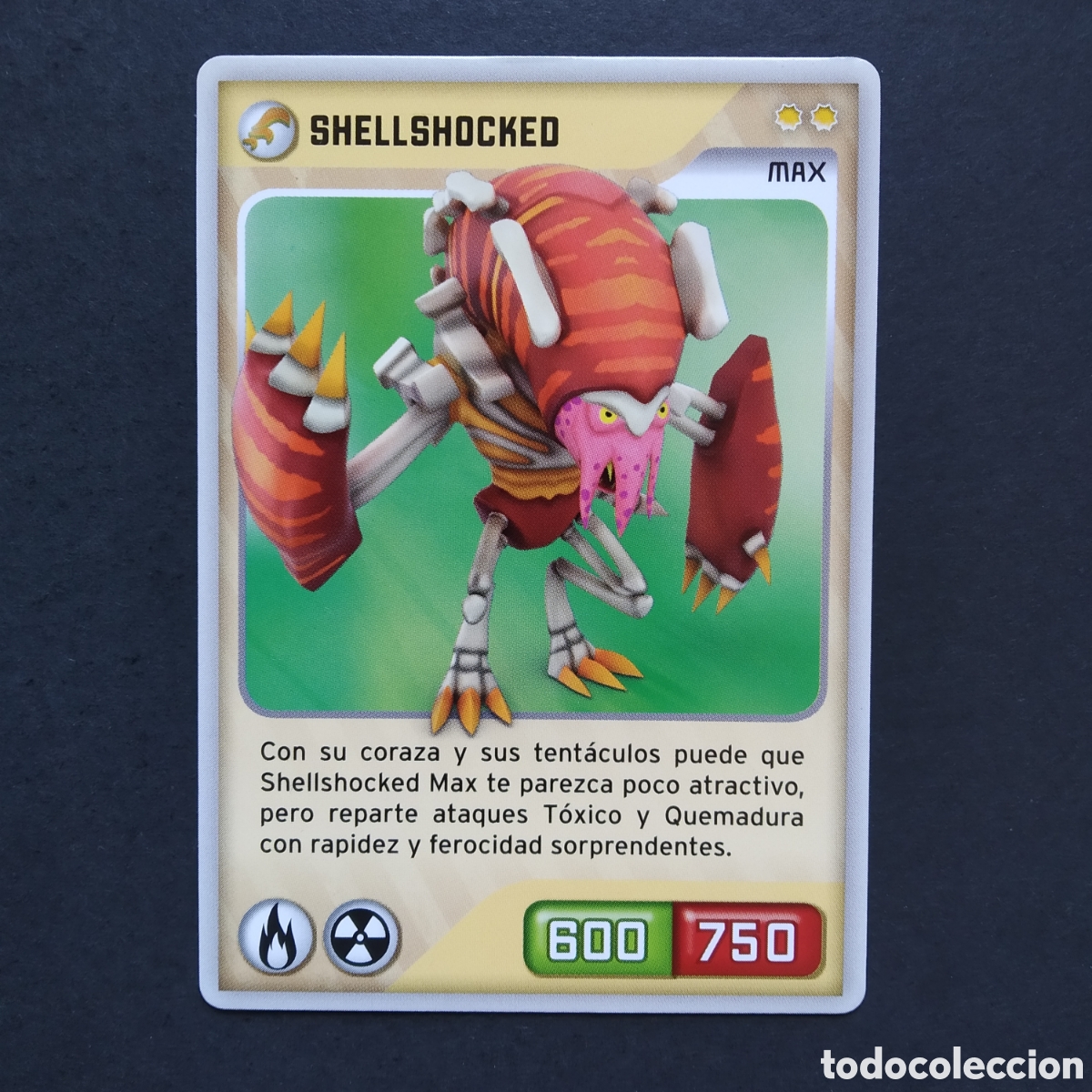 Coleccionismo cromos antiguos: CROMO - N&ordm; 138 - SHELLSHOCKED - INVIZIMALS, DESAFIOS OCULTOS - PANINI - A&Ntilde;O 2013