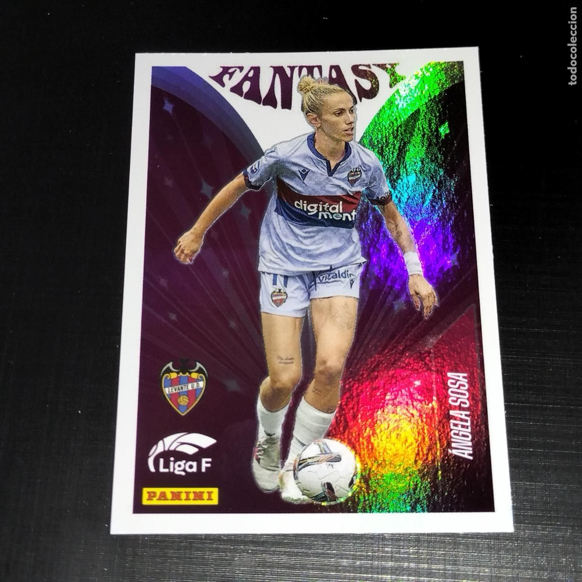 Coleccionismo cromos antiguos: 329 ANGELA SOSA FANTASY LEVANTE CROMOS LIGA F FEMENINA PANINI 2024 2025 24 25