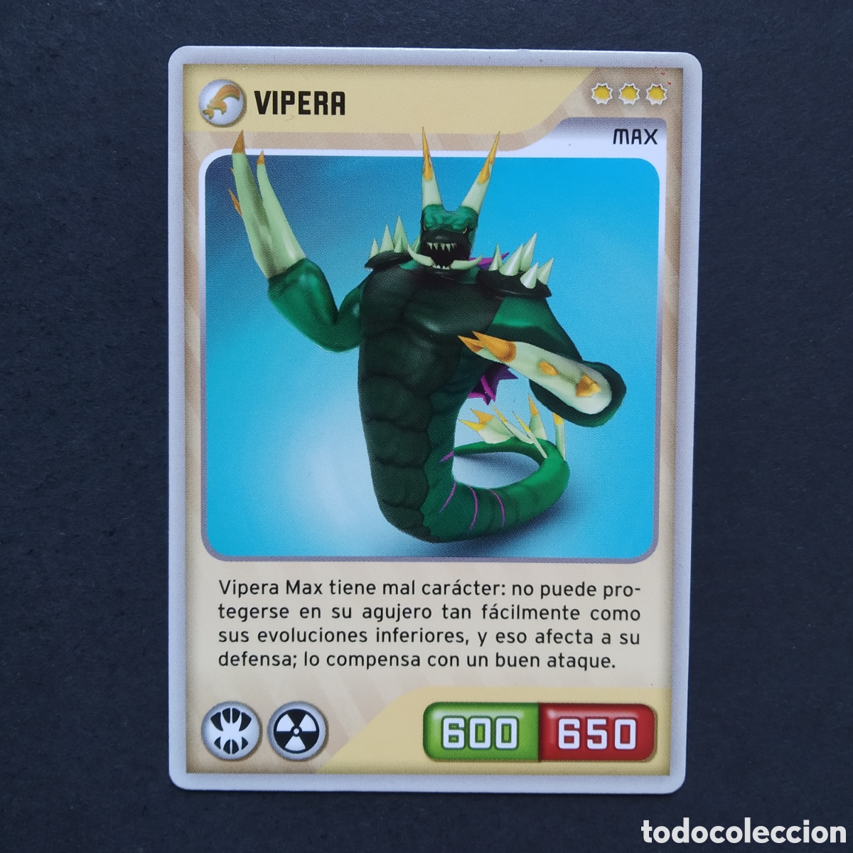 Coleccionismo cromos antiguos: CROMO - N&ordm; 141 - VIPERA - INVIZIMALS, DESAFIOS OCULTOS - PANINI - A&Ntilde;O 2013