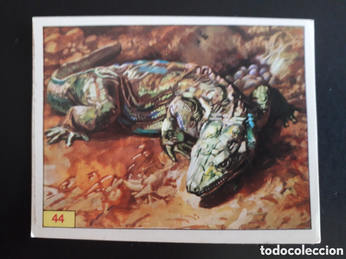 Coleccionismo cromos antiguos: DINOSAURS / DINOSAURIOS N&deg; 44 PANINI 1992 SIN PEGAR PEDIDO M&Iacute;NIMO 3&euro;