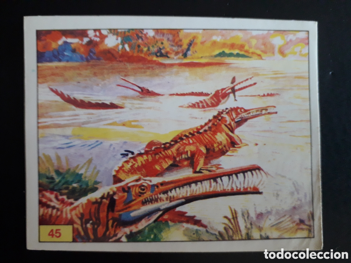 Coleccionismo cromos antiguos: DINOSAURS / DINOSAURIOS N&deg; 45 PANINI 1992 SIN PEGAR PEDIDO M&Iacute;NIMO 3&euro;