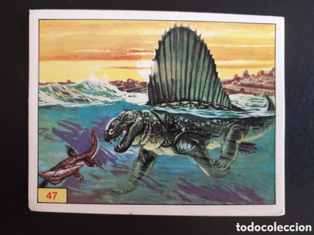 Coleccionismo cromos antiguos: DINOSAURS / DINOSAURIOS N&deg; 47 PANINI 1992 SIN PEGAR PEDIDO M&Iacute;NIMO 3&euro;