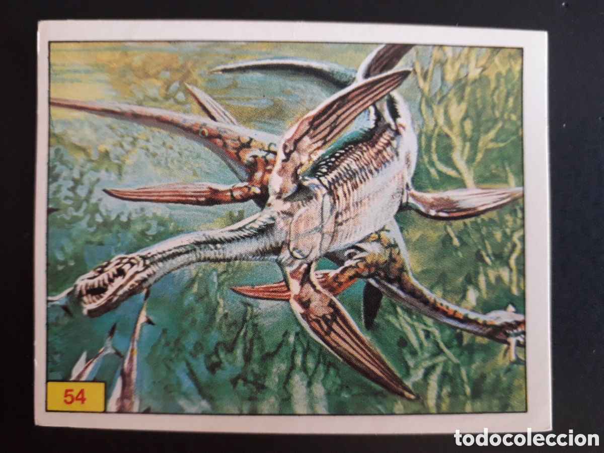 Coleccionismo cromos antiguos: DINOSAURS / DINOSAURIOS N&deg; 54 PANINI 1992 SIN PEGAR PEDIDO M&Iacute;NIMO 3&euro;