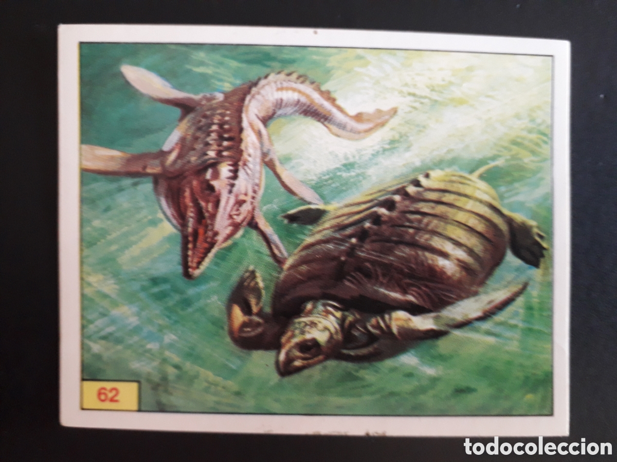 Coleccionismo cromos antiguos: DINOSAURS / DINOSAURIOS N&deg; 62 PANINI 1992 SIN PEGAR PEDIDO M&Iacute;NIMO 3&euro;