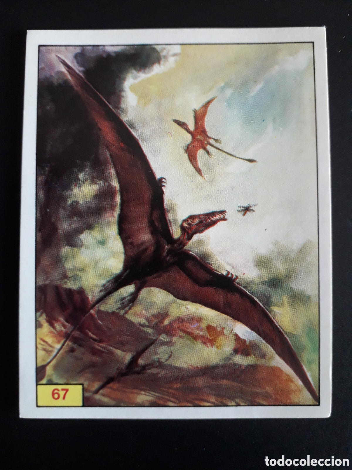 Coleccionismo cromos antiguos: DINOSAURS / DINOSAURIOS N&deg; 67 PANINI 1992 SIN PEGAR PEDIDO M&Iacute;NIMO 3&euro;