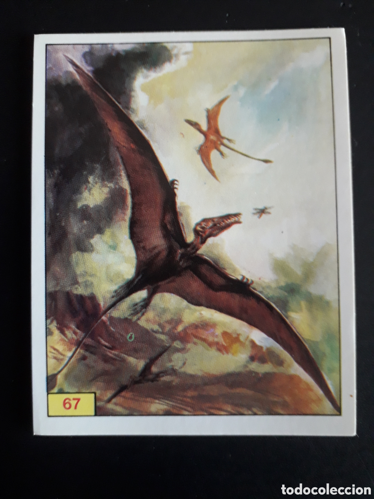 Coleccionismo cromos antiguos: DINOSAURS / DINOSAURIOS N&deg; 67 PANINI 1992 SIN PEGAR PEDIDO M&Iacute;NIMO 3&euro;