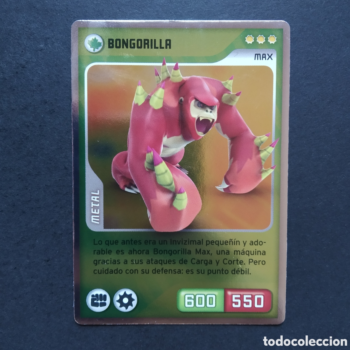 Coleccionismo cromos antiguos: CROMO - N&ordm; 150 - BONGORILLA - INVIZIMALS, DESAFIOS OCULTOS - PANINI - A&Ntilde;O 2013