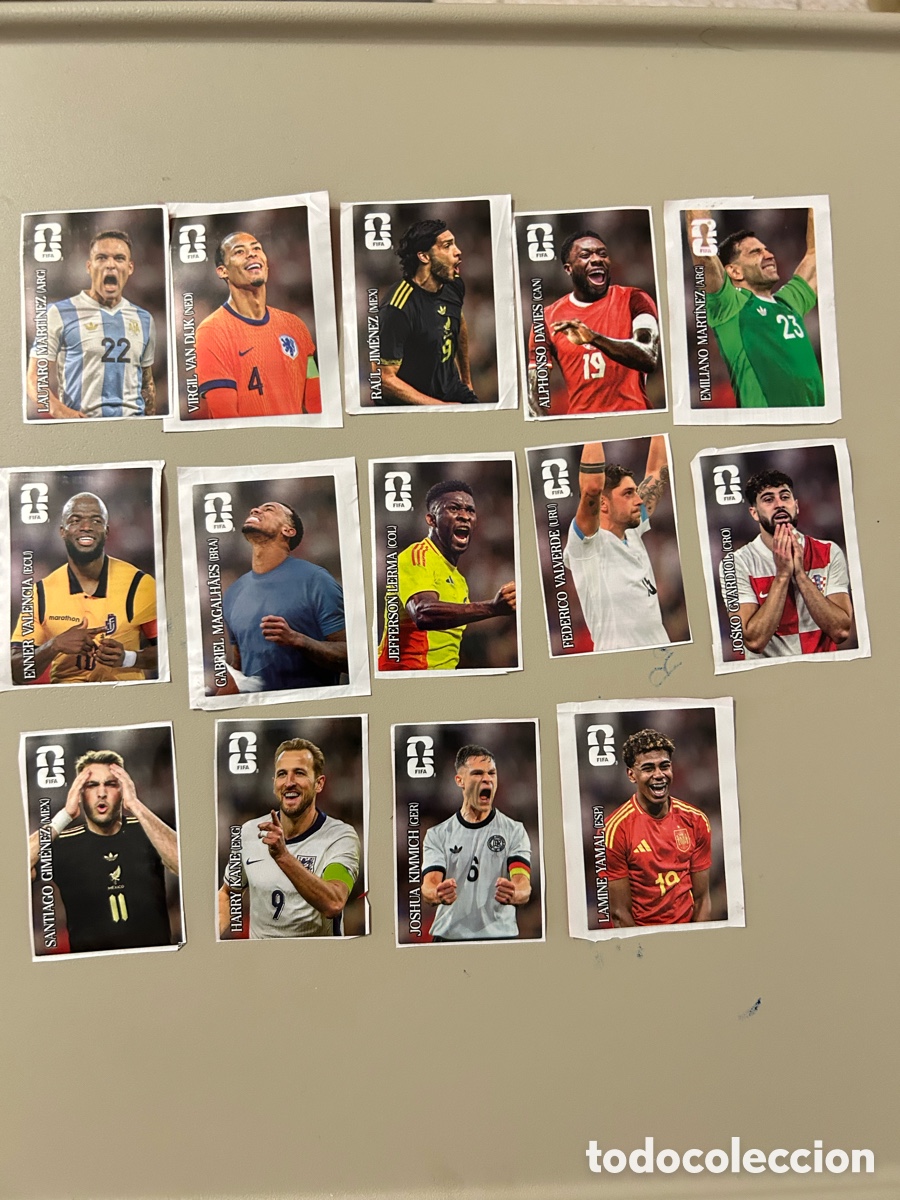 Coleccionismo cromos antiguos: Colecci&oacute;n completa- 14CROMOS (EDICI&Oacute;N BRASIL)PROMOCION COCA COLA PANINI MUNDIAL WORLD CUP 2026