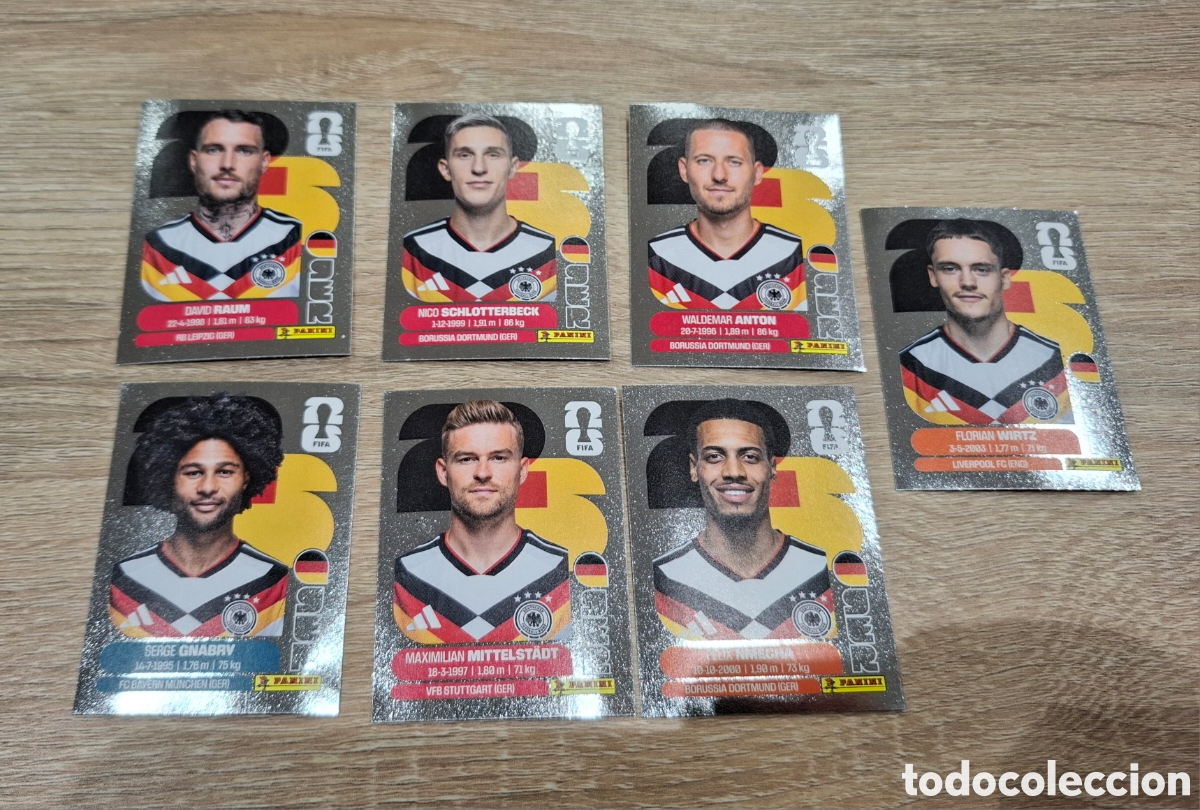Coleccionismo cromos antiguos: Panini edici&oacute;n Alemania mundial 2026 lote 7