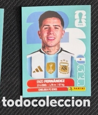 Coleccionismo cromos antiguos: ENZO FERN&Aacute;NDEZ ARGENTINA CROMO FIFA WORLD CUP 2026 MUNDIAL STICKER PANINI