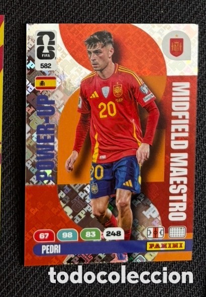 Coleccionismo cromos antiguos: 582 PEDRI ESPA&Ntilde;A POWER-UP FIFA WORLD CUP MUNDIAL 2026