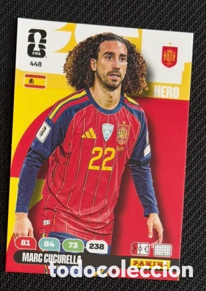 Coleccionismo cromos antiguos: 448 CUCURELLA ESPA&Ntilde;A FIFA WORLD CUP MUNDIAL 2026